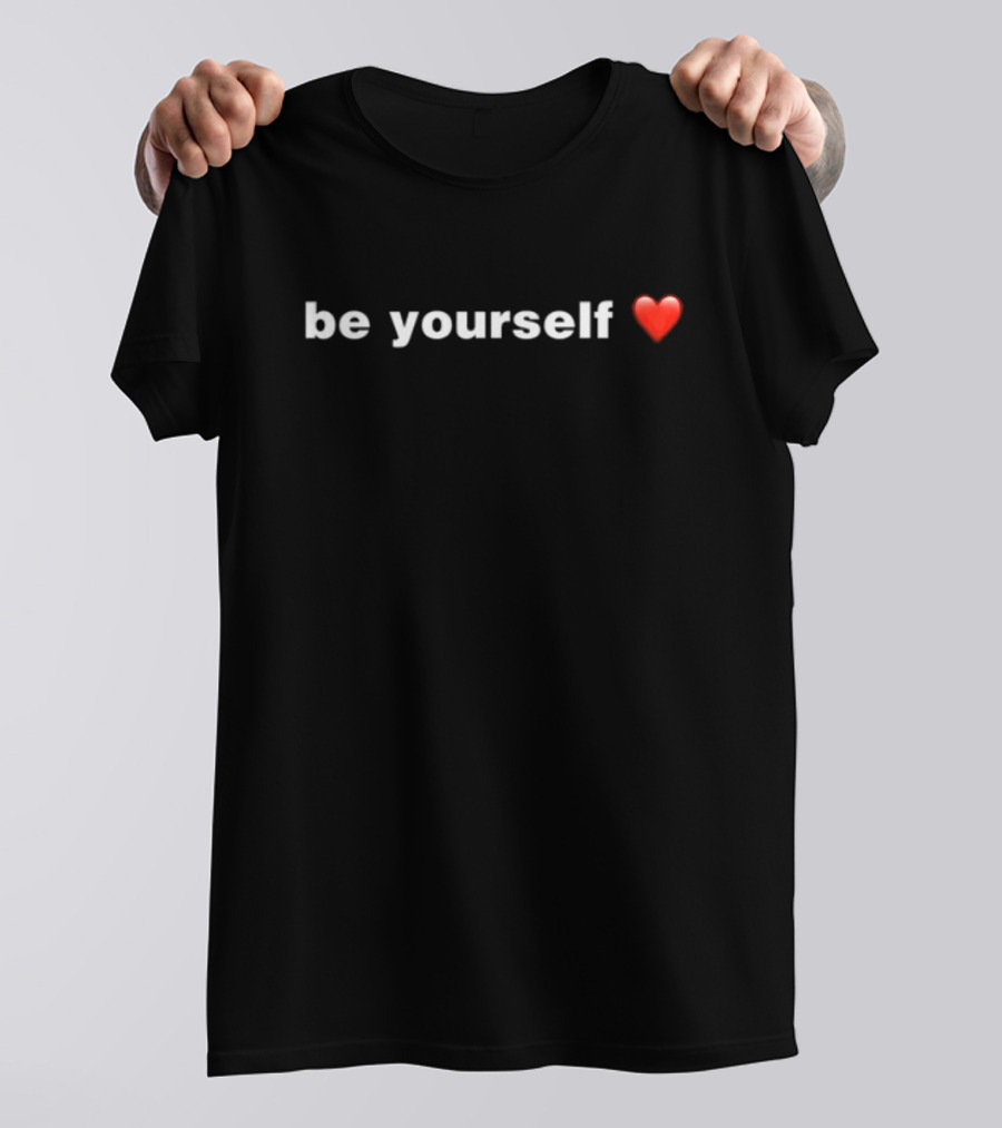 Trey Makai Be Yourself Heart T-Shirt