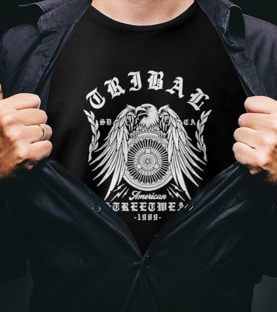 Tribal Gear USA Eagle American Streetwear 1989 T-Shirt