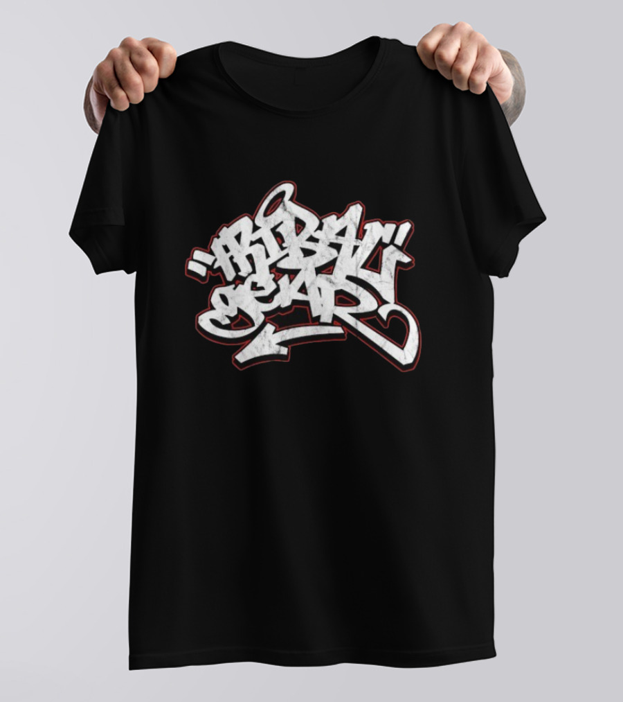 Tribal Gear Dyse Vintage Graffiti Style T-Shirt