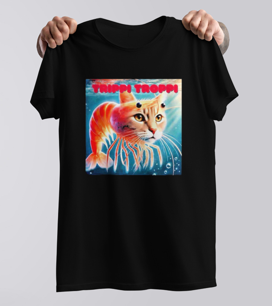 Trippi Troppi Cat Shrimp Hybrid T-Shirt