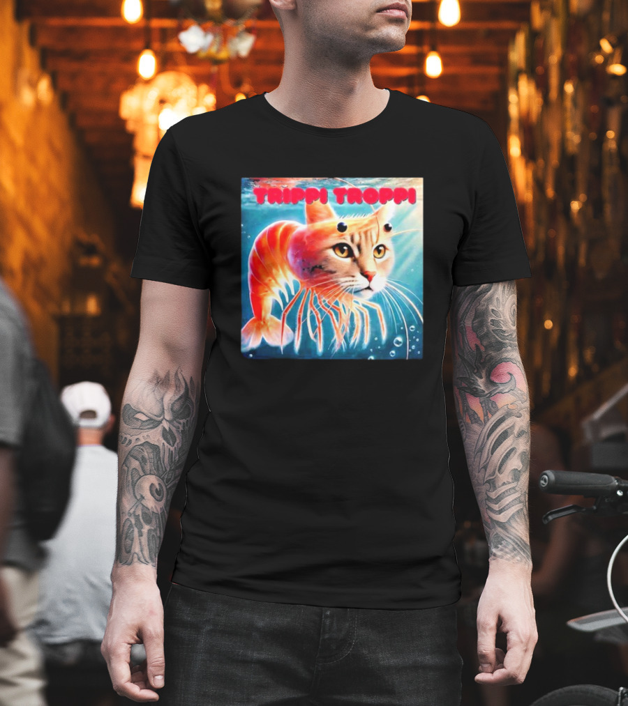 Trippi Troppi Cat Shrimp Hybrid T-Shirt