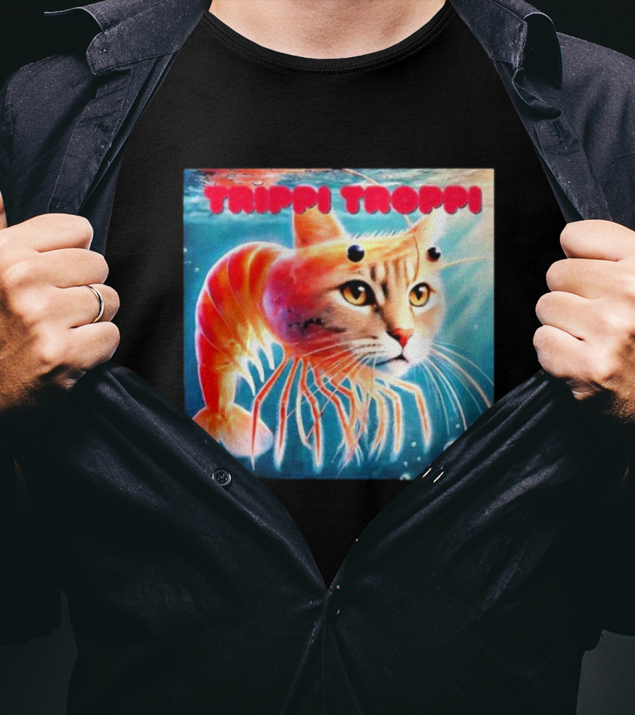 Trippi Troppi Cat Shrimp Hybrid T-Shirt
