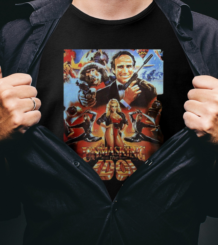 Unmasking The Idol Movie With Spy And Ninja Imagery T-Shirt