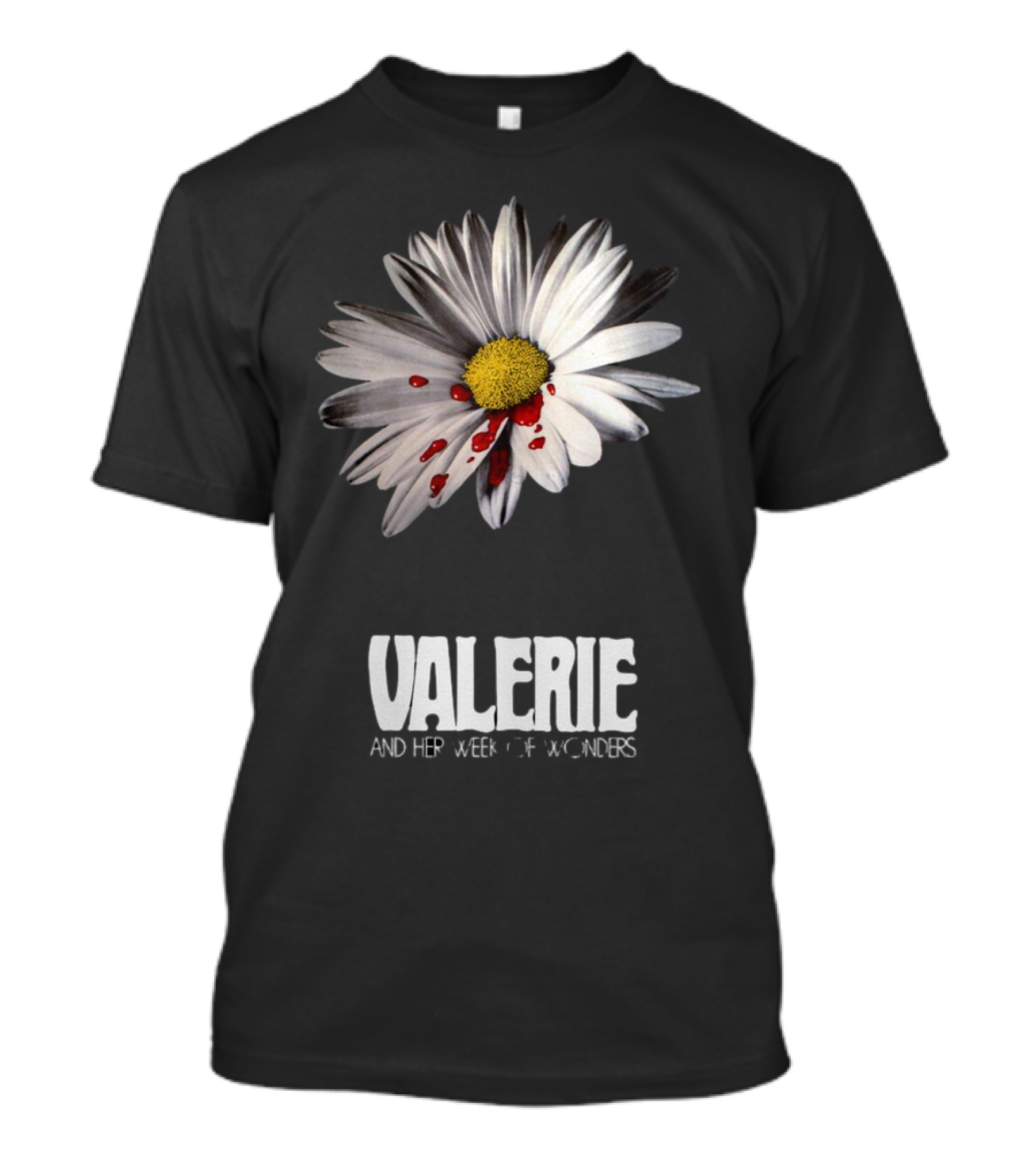 Valerie And Her Week Of Wonders Daisy With Blood Drops T-Shirt