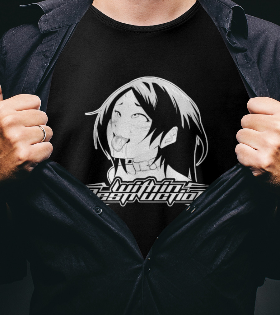 Within Destruction Dabihotion Slampai Anime Girl Graphic T-Shirt