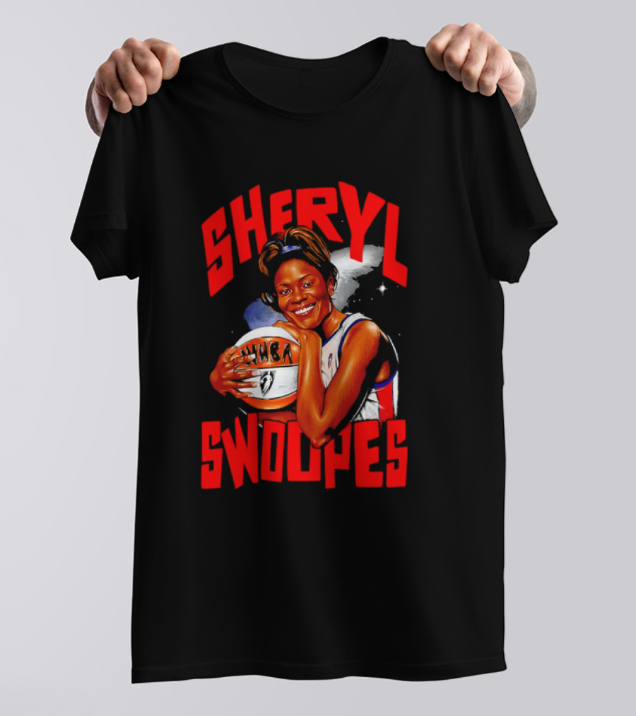 Sheryl Swoopes WNBA Women's Basketball Player T-Shirt