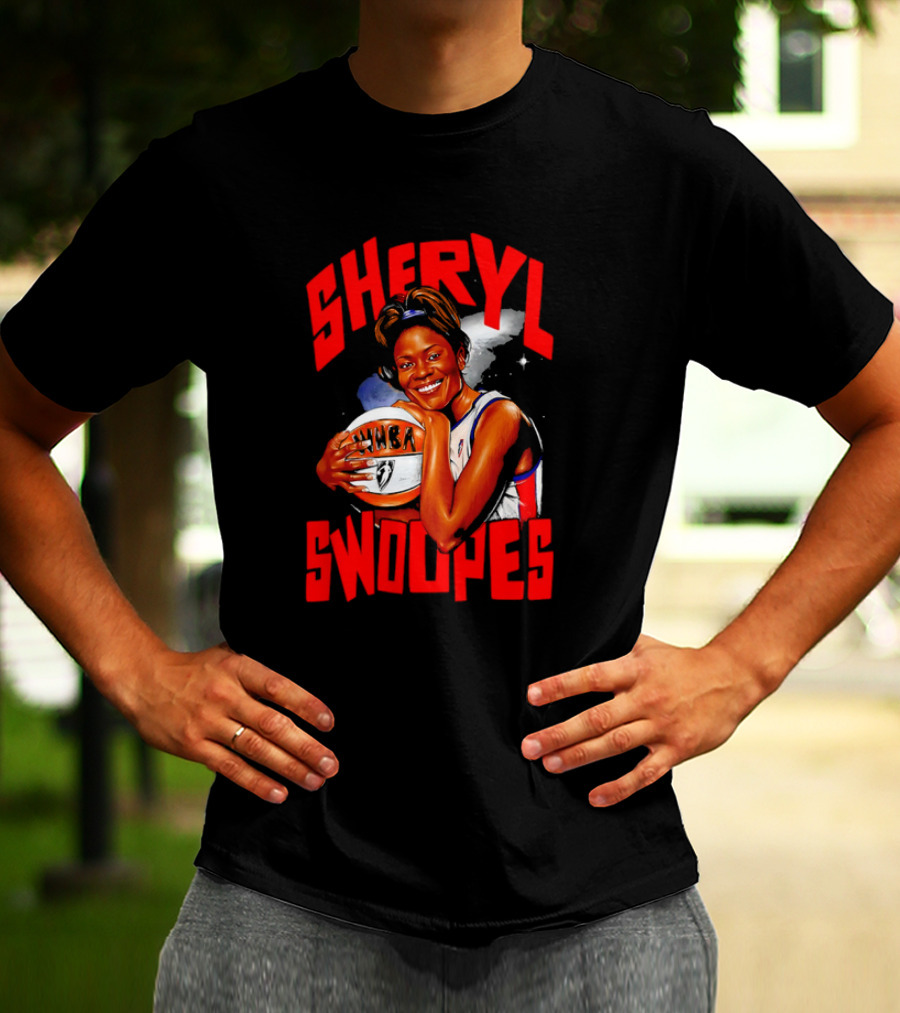 Sheryl Swoopes WNBA Women's Basketball Player T-Shirt