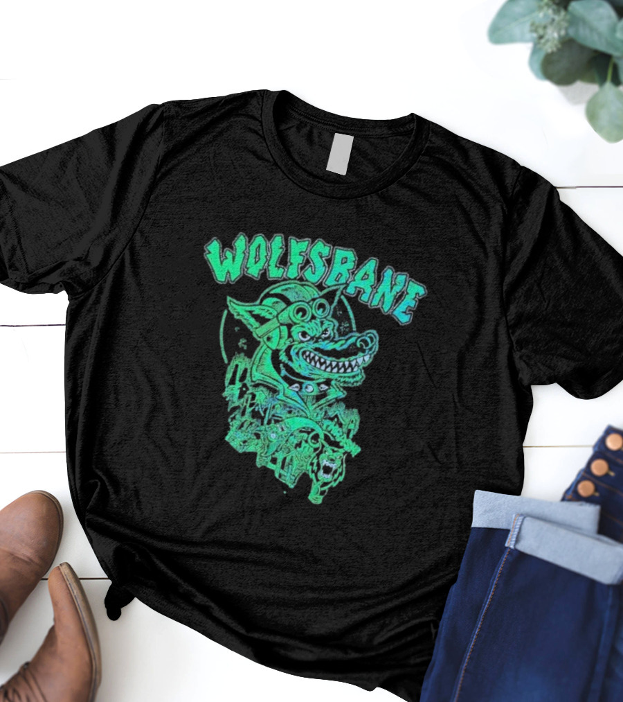 Wolfsbane Meanie Lost My Mind When I Saw Wolves T-Shirt