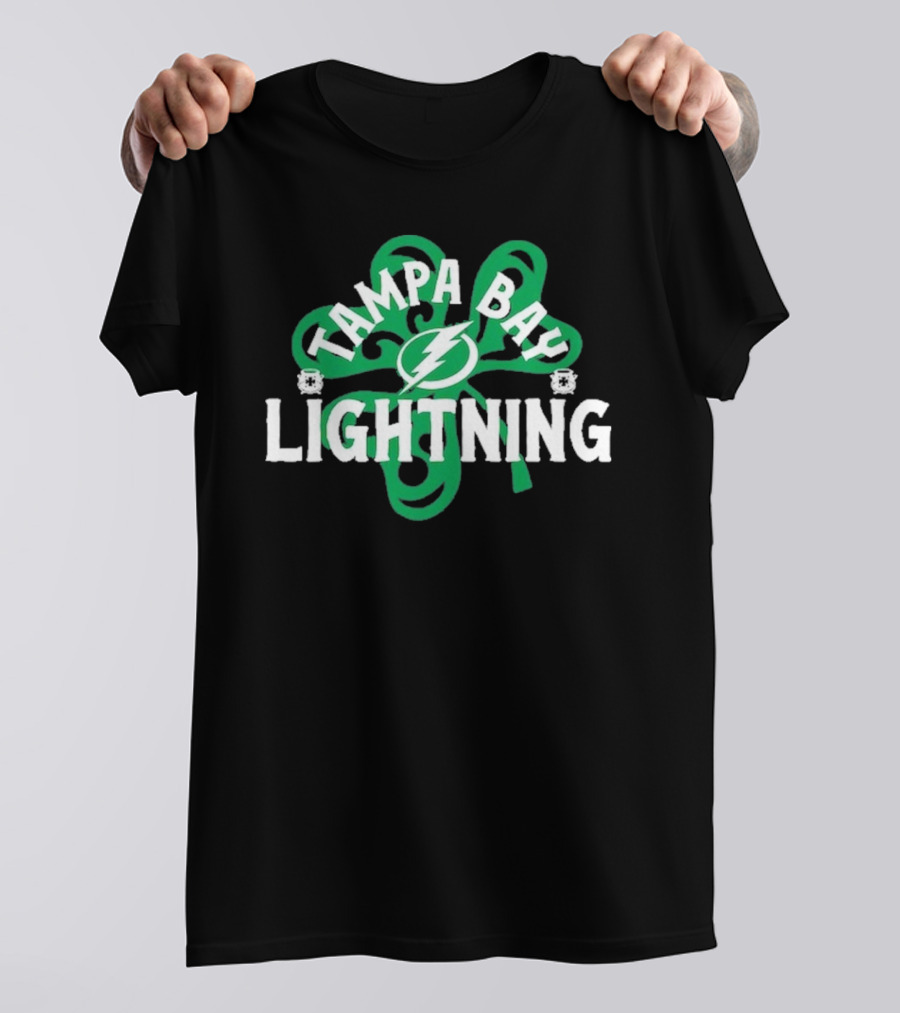 Tampa Bay Lightning St. Patrick’s Day Shamrock T-Shirt