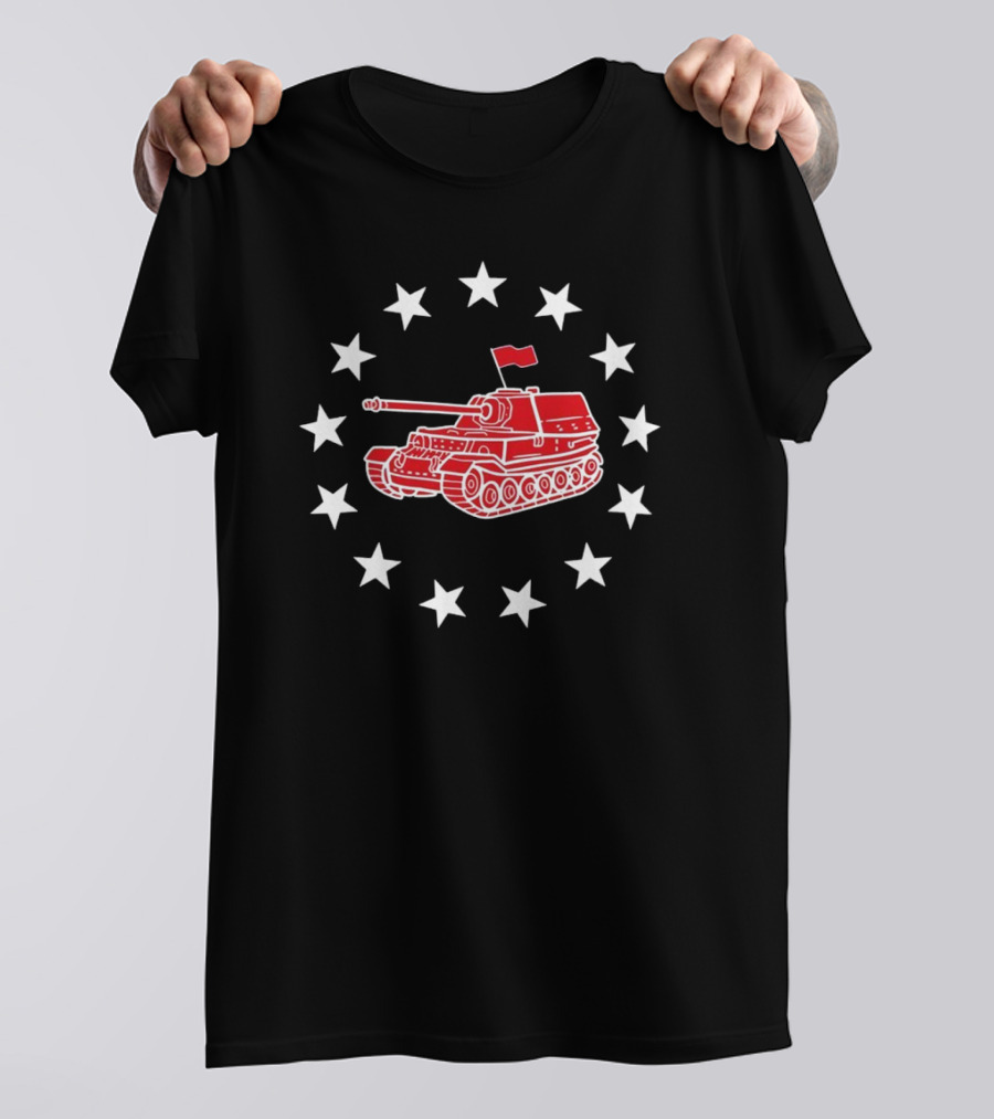 Tank For Flagg 2025 Red Tank And Stars T-Shirt