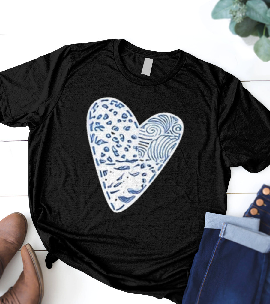 Surf Sisters Dark Heart T-Shirt