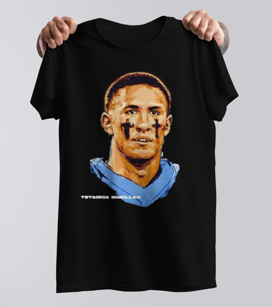 Tetairoa McMillan Carolina Panthers T-Shirt