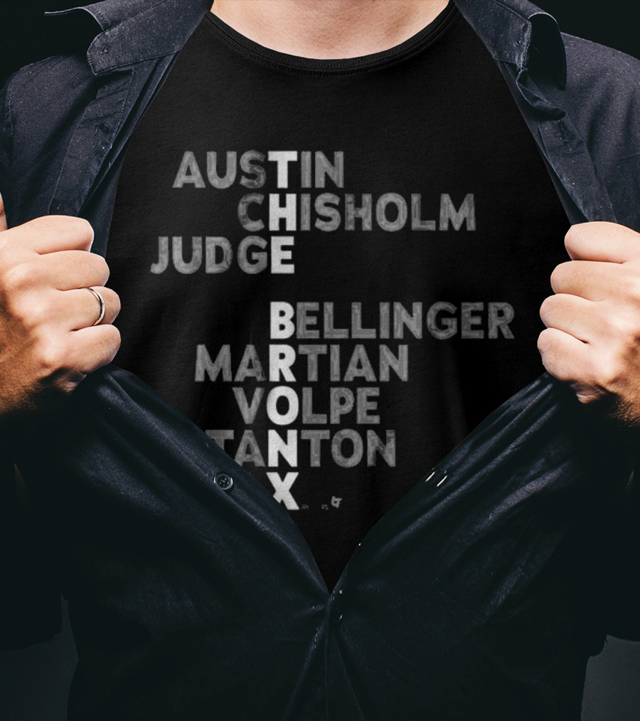 Austin Chisholm Judge The Bronx Bellinger Martian Volpe Stanton Max 2025 T-Shirt