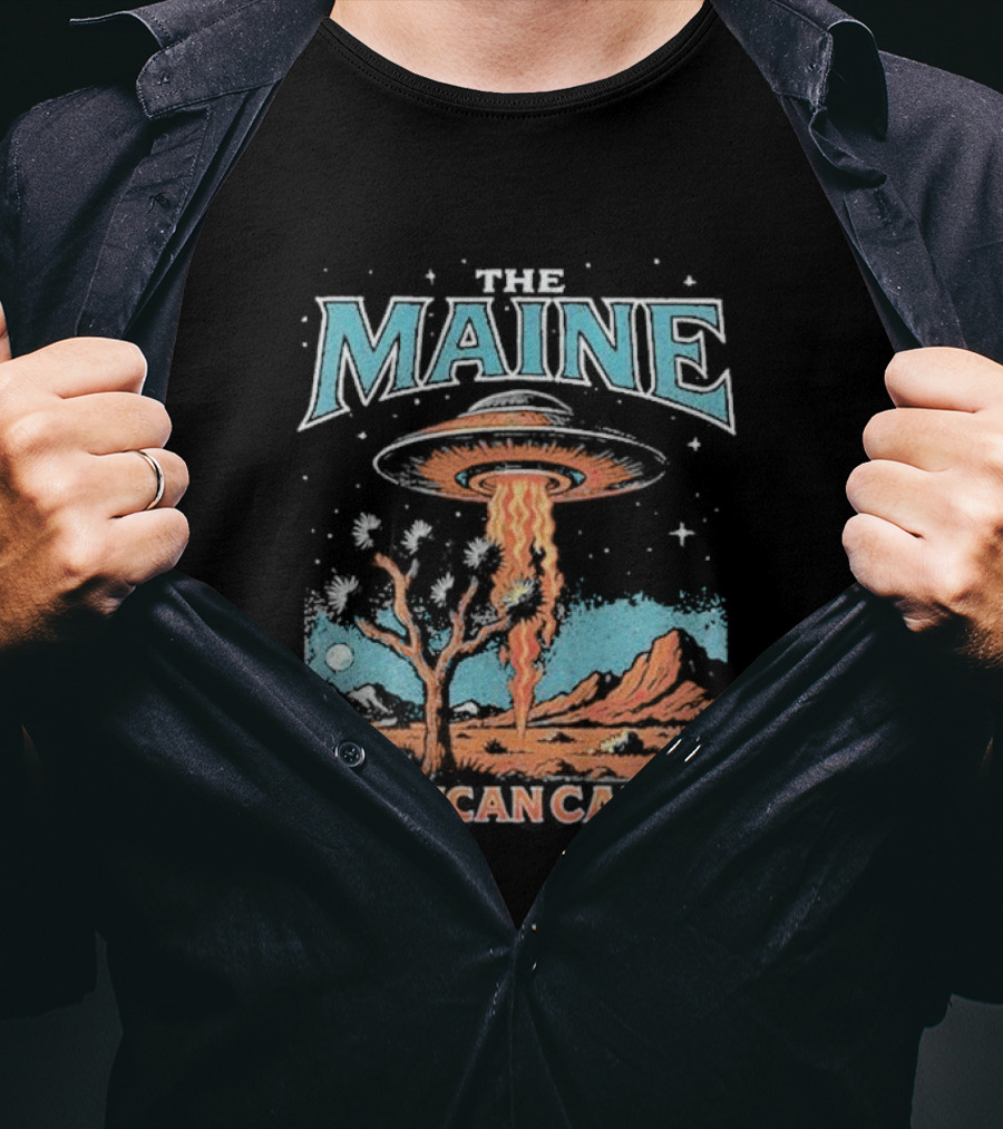 The Maine American Candy UFO Desert Scene T-Shirt