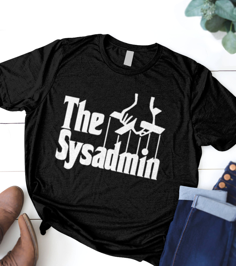 The Sysadmin Puppet Strings Power Reference T-Shirt