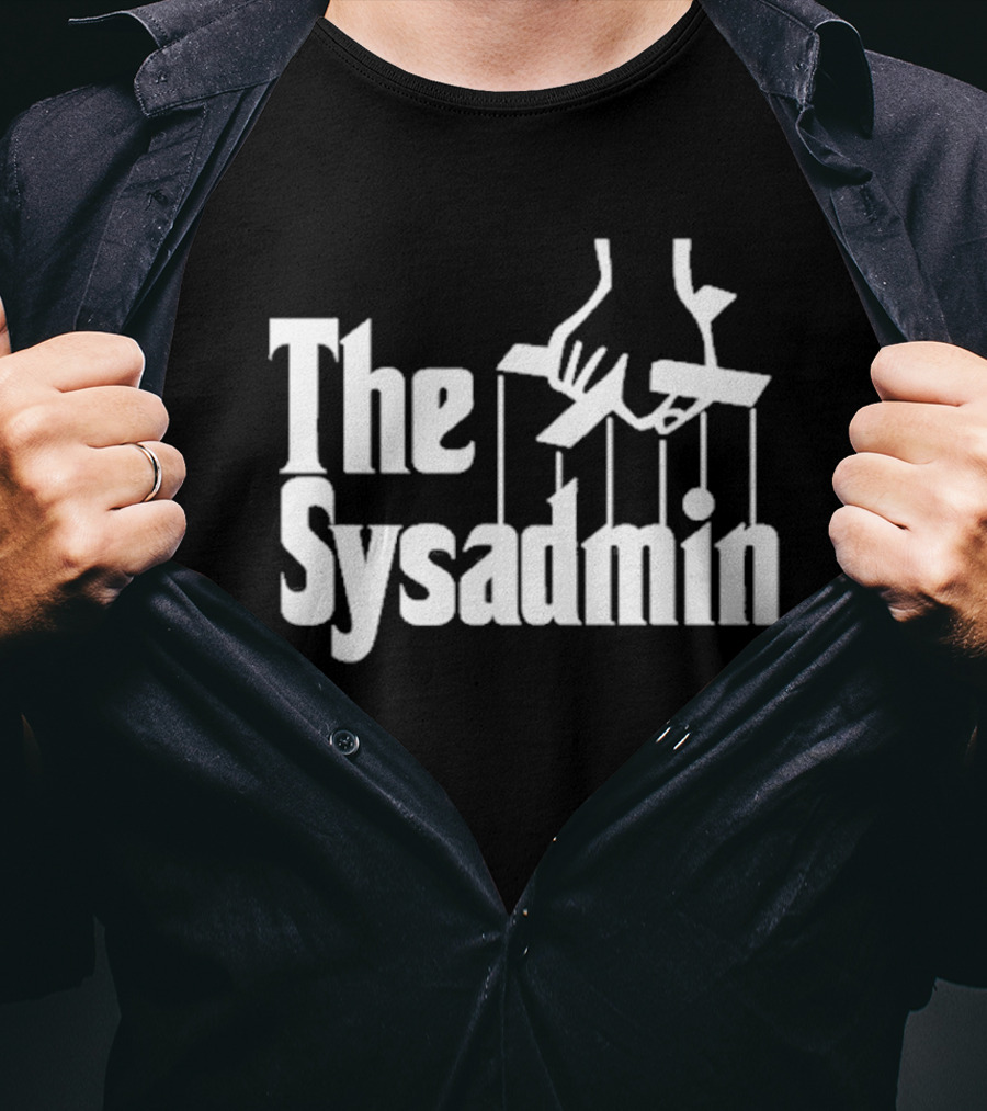 The Sysadmin Puppet Strings Power Reference T-Shirt