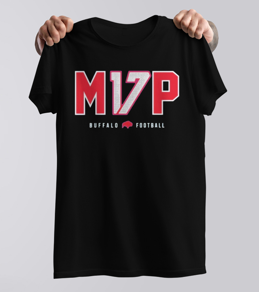 Buffalo Football M17P Josh Allen MVP T-Shirt