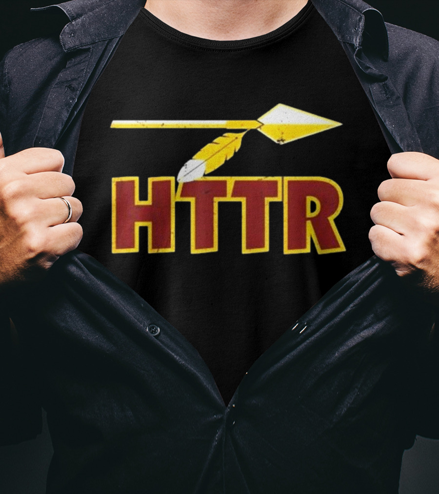Washington Commanders HTTR Arrow Redskins 2025 T-Shirt