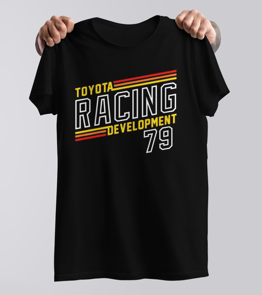 TRD Toyota Racing Development 79 Racing Stripe Logo T-Shirt