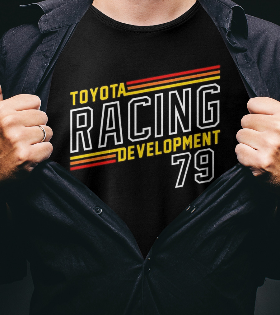 TRD Toyota Racing Development 79 Racing Stripe Logo T-Shirt