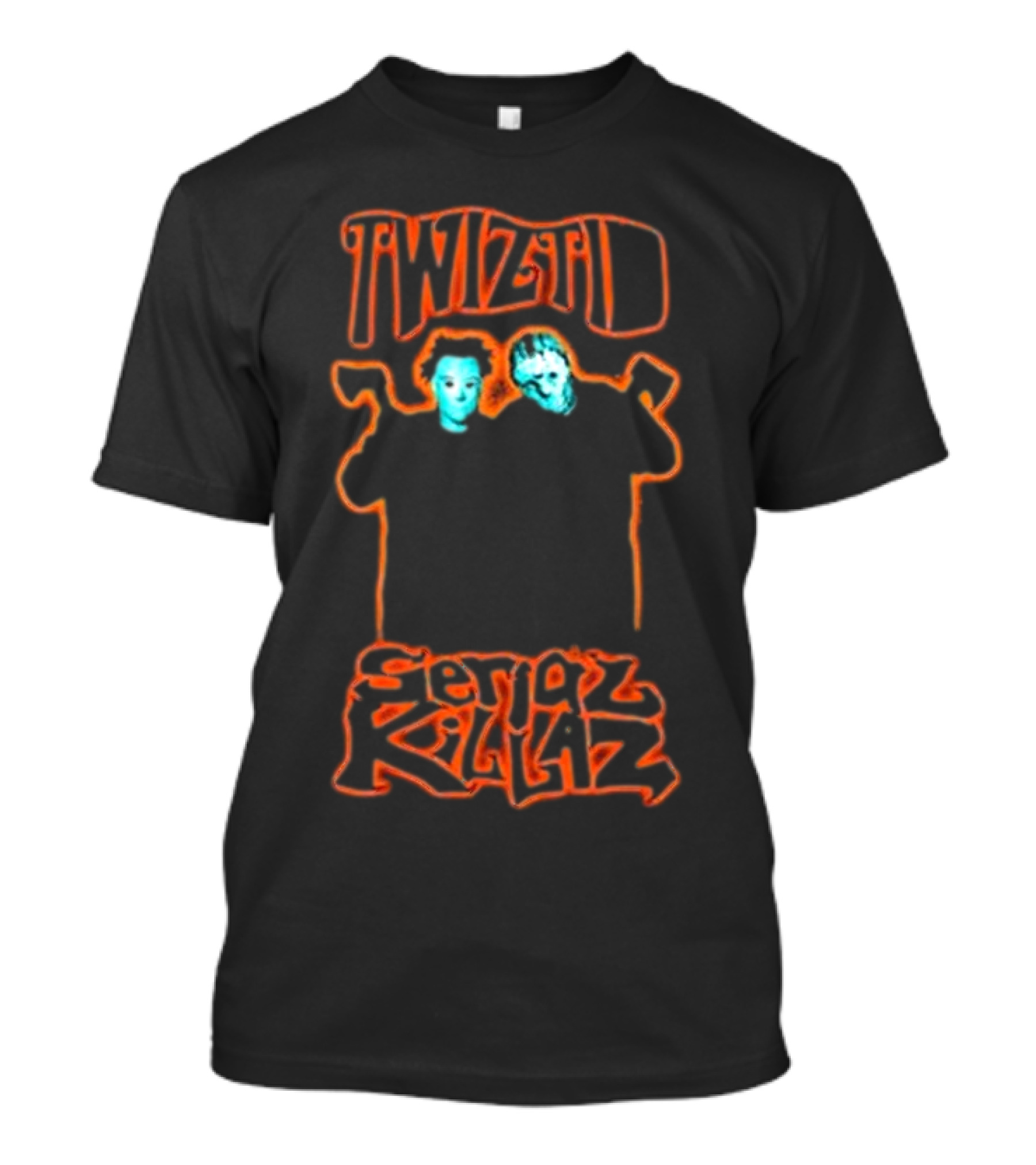 Twiztid Serial Killaz Graphic With Figures And Text T-Shirt
