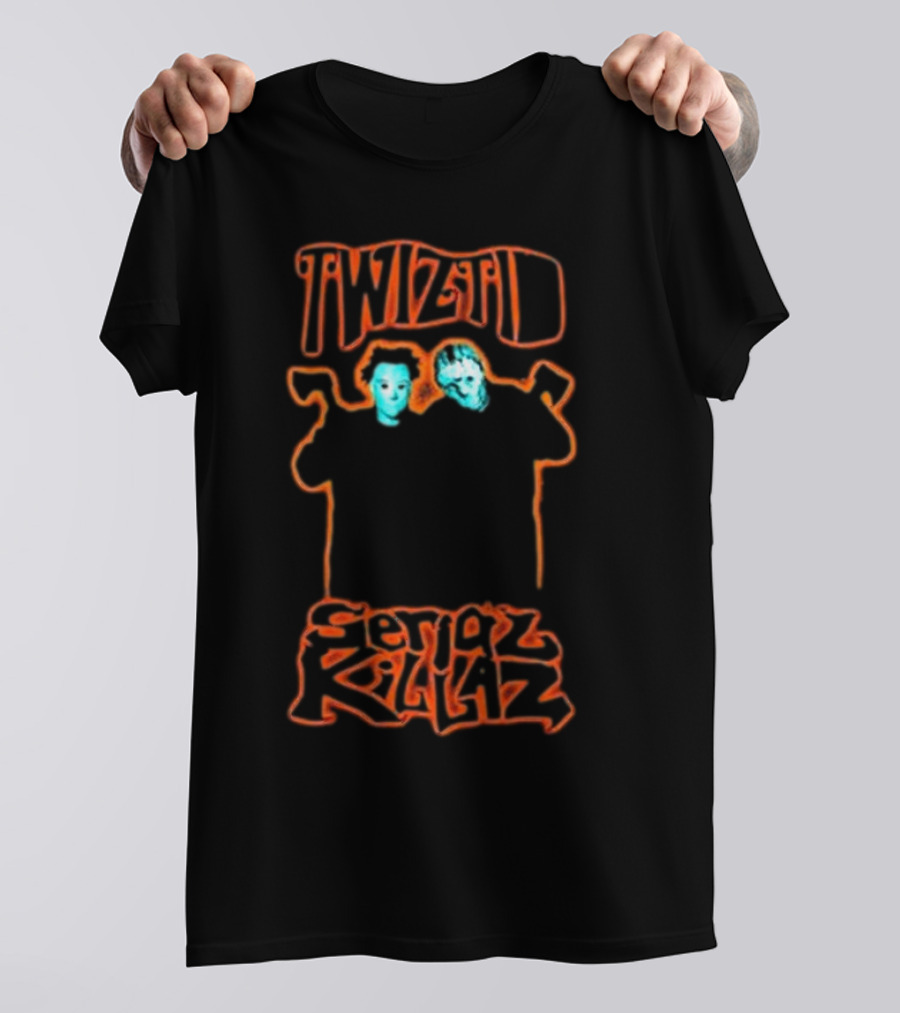 Twiztid Serial Killaz Graphic With Figures And Text T-Shirt