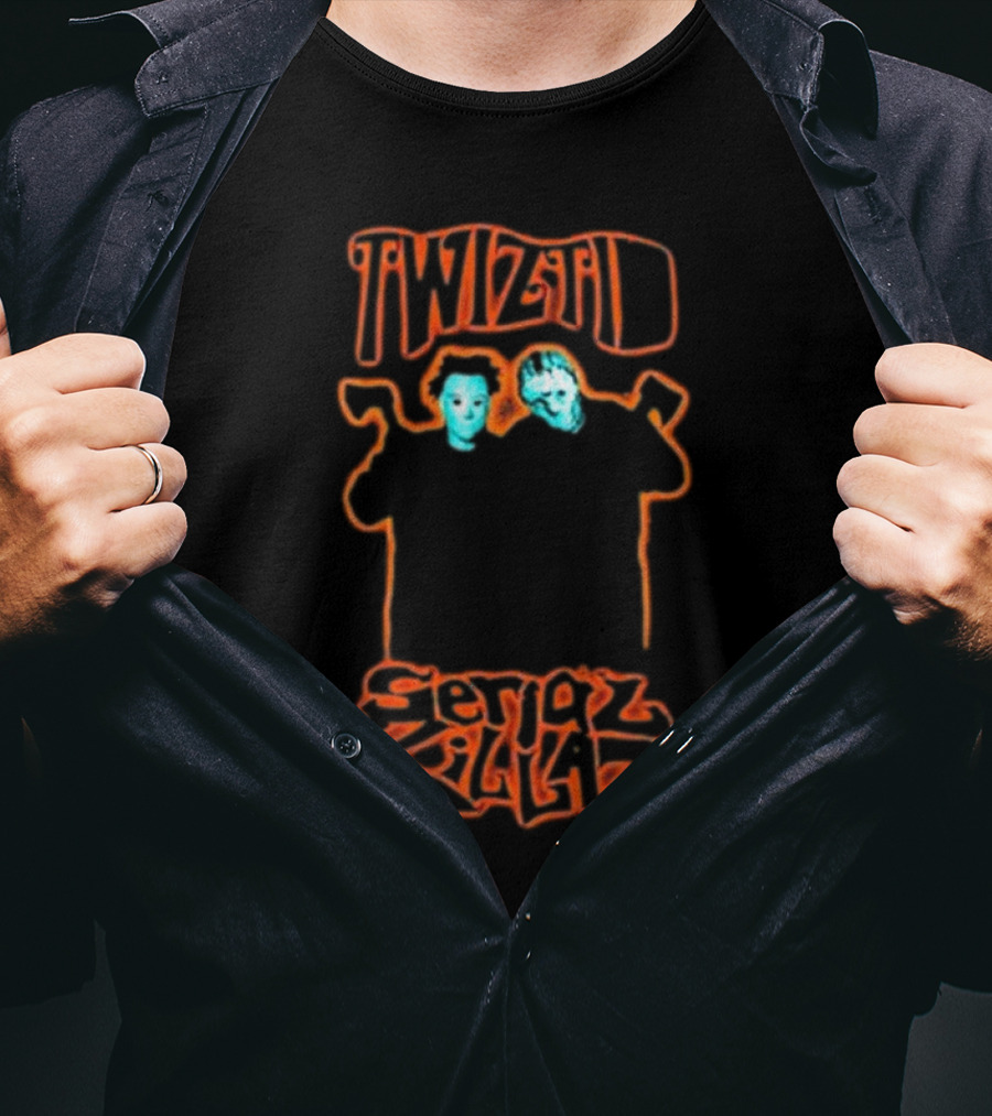 Twiztid Serial Killaz Graphic With Figures And Text T-Shirt