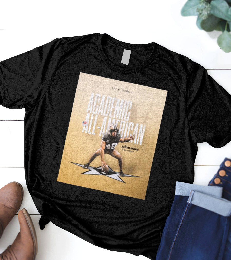 Vanderbilt Football Julian Ashby Academic All-American Long Snapper T-Shirt
