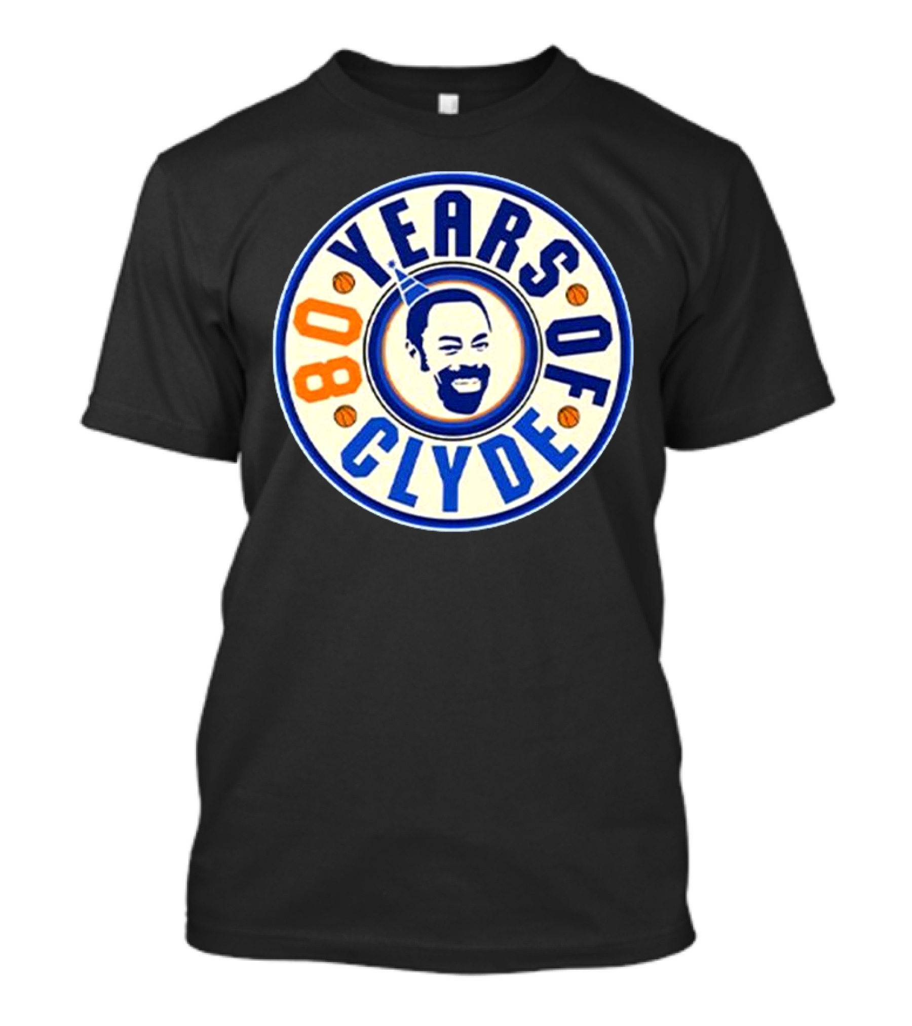 80 Years Of Clyde Walt Frazier Basketball Legacy T-Shirt