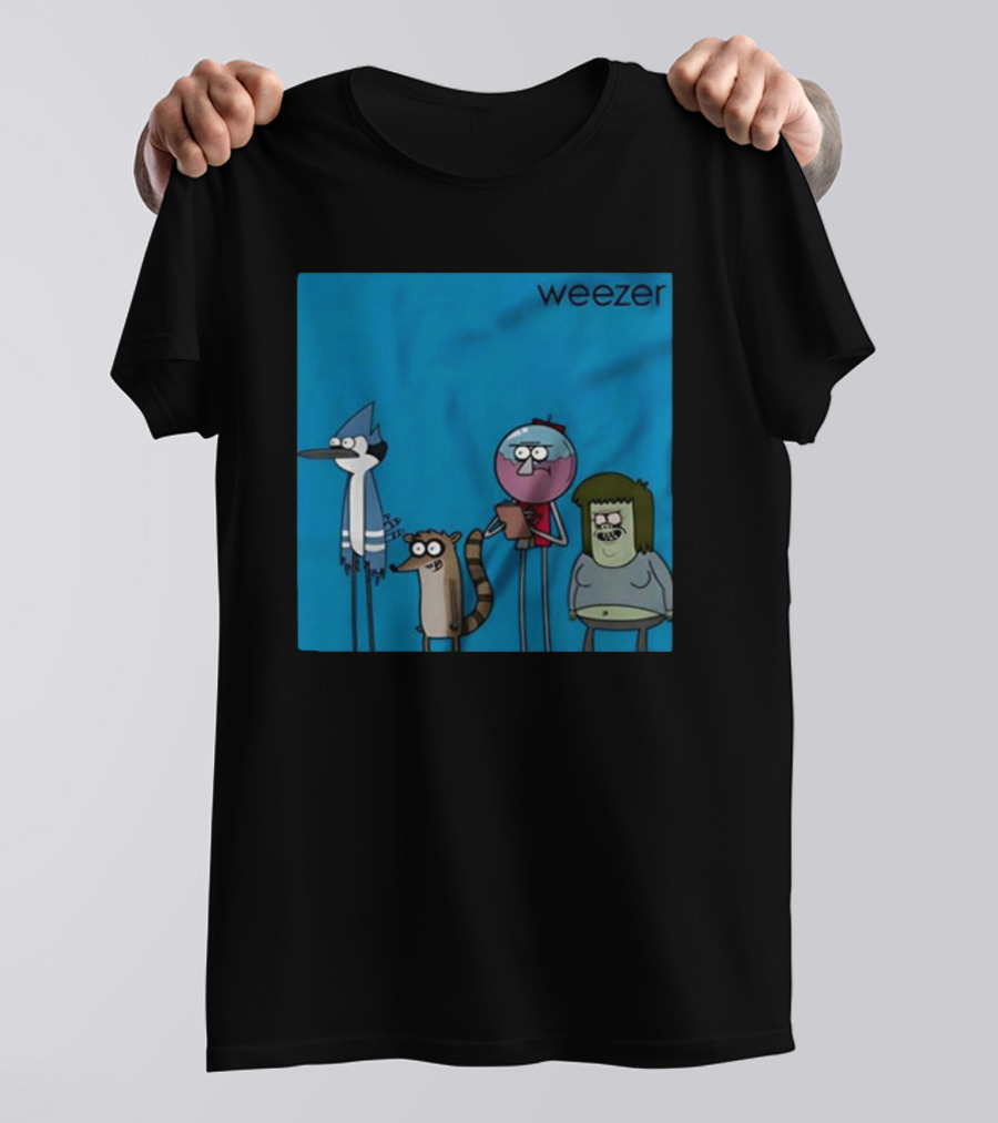 Weezer Mordecai And The Rigbys The Regular Show Vintage T-Shirt