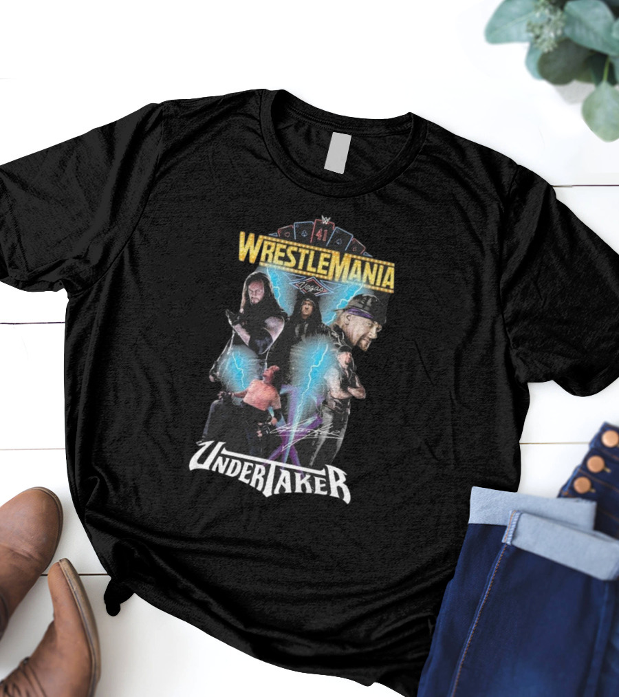 WrestleMania 41 Vegas The Undertaker 2025 T-Shirt