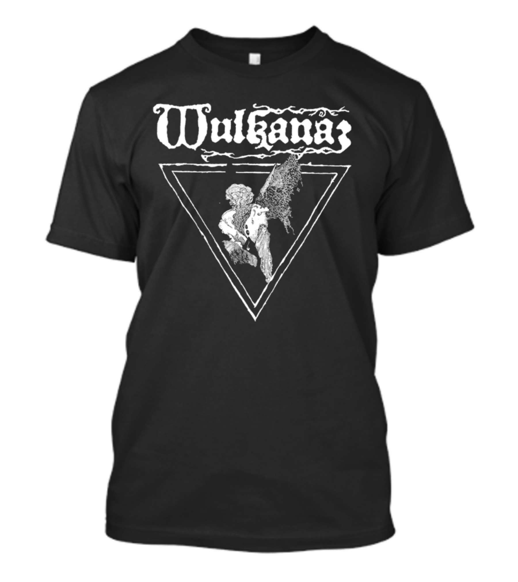 Wulkanaz Angel Triangle Graphic T-Shirt