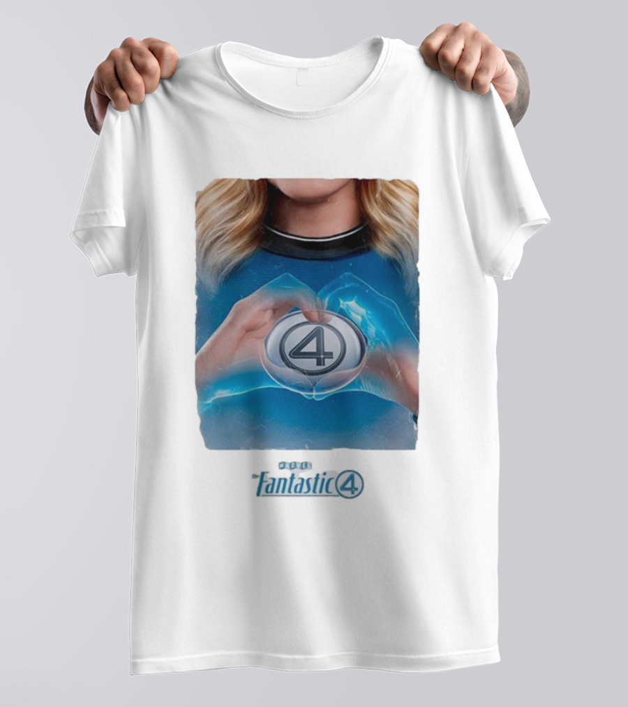 Invisible Woman Marvel Studios Fantastic 4 Emblem T-Shirt