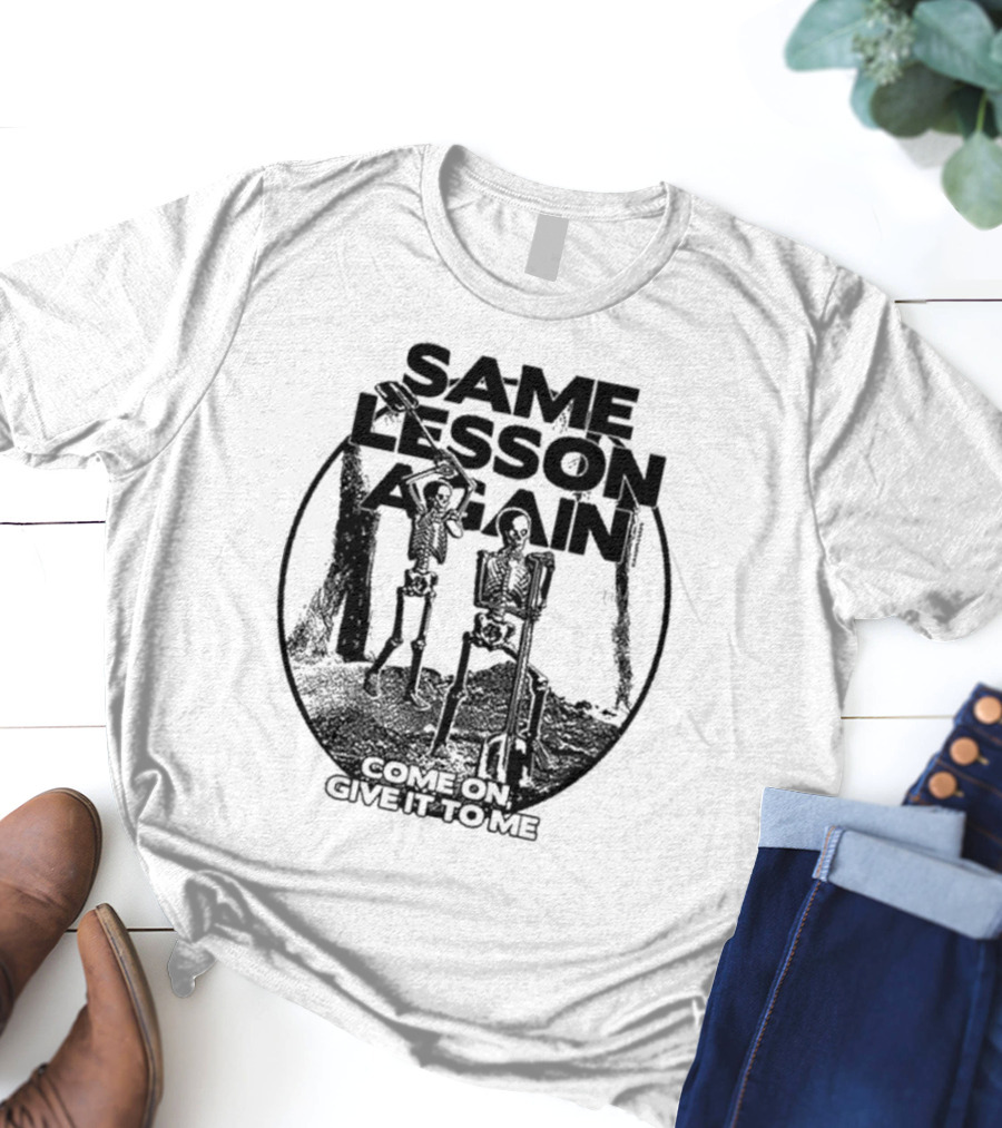 2025 Paramore Same Lesson Again T-Shirt