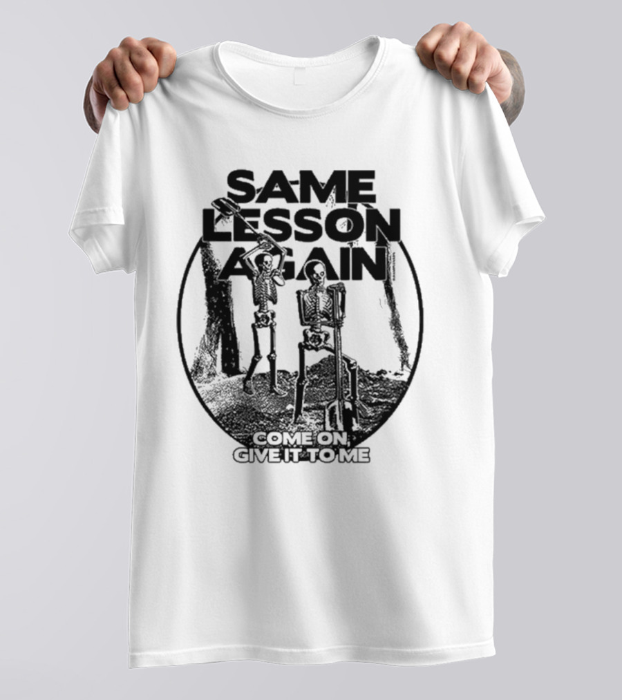 2025 Paramore Same Lesson Again T-Shirt