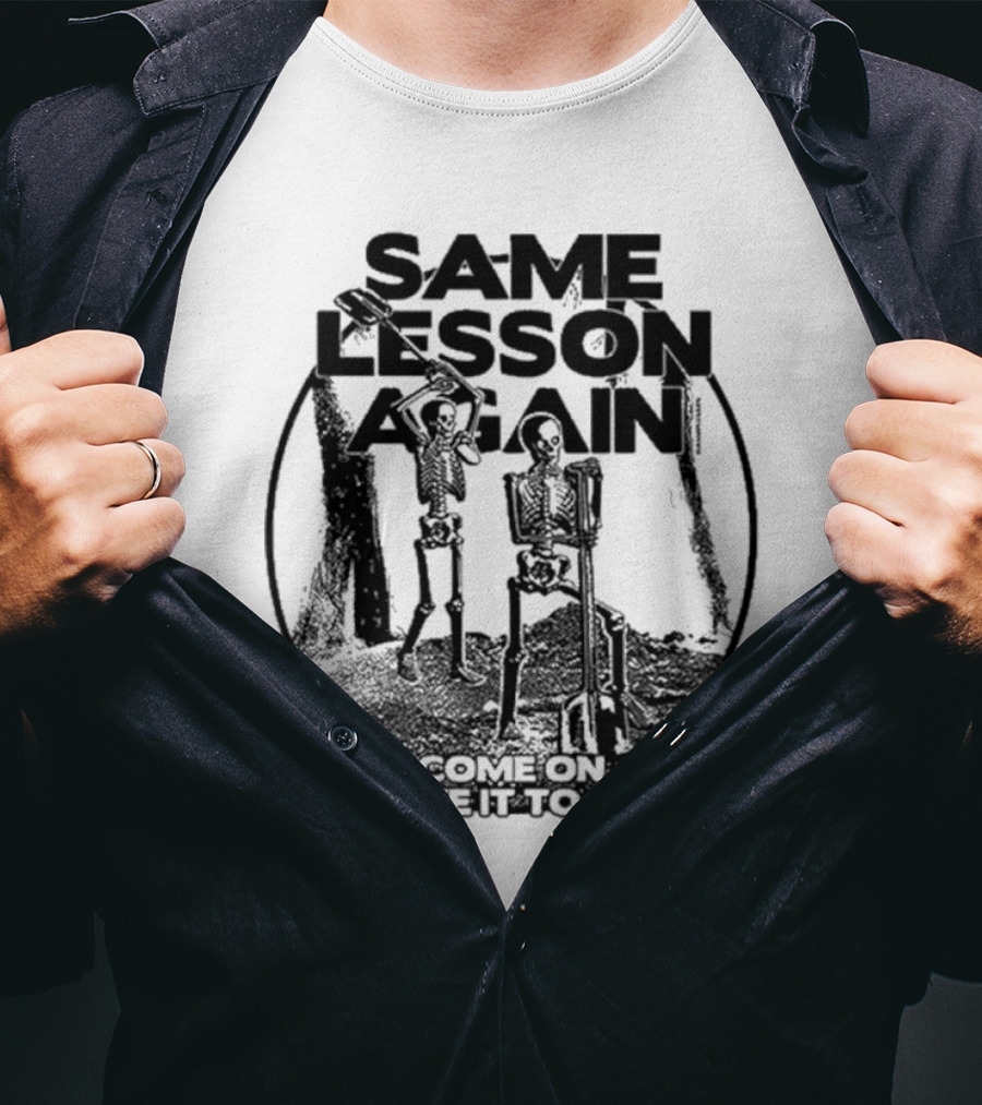 2025 Paramore Same Lesson Again T-Shirt