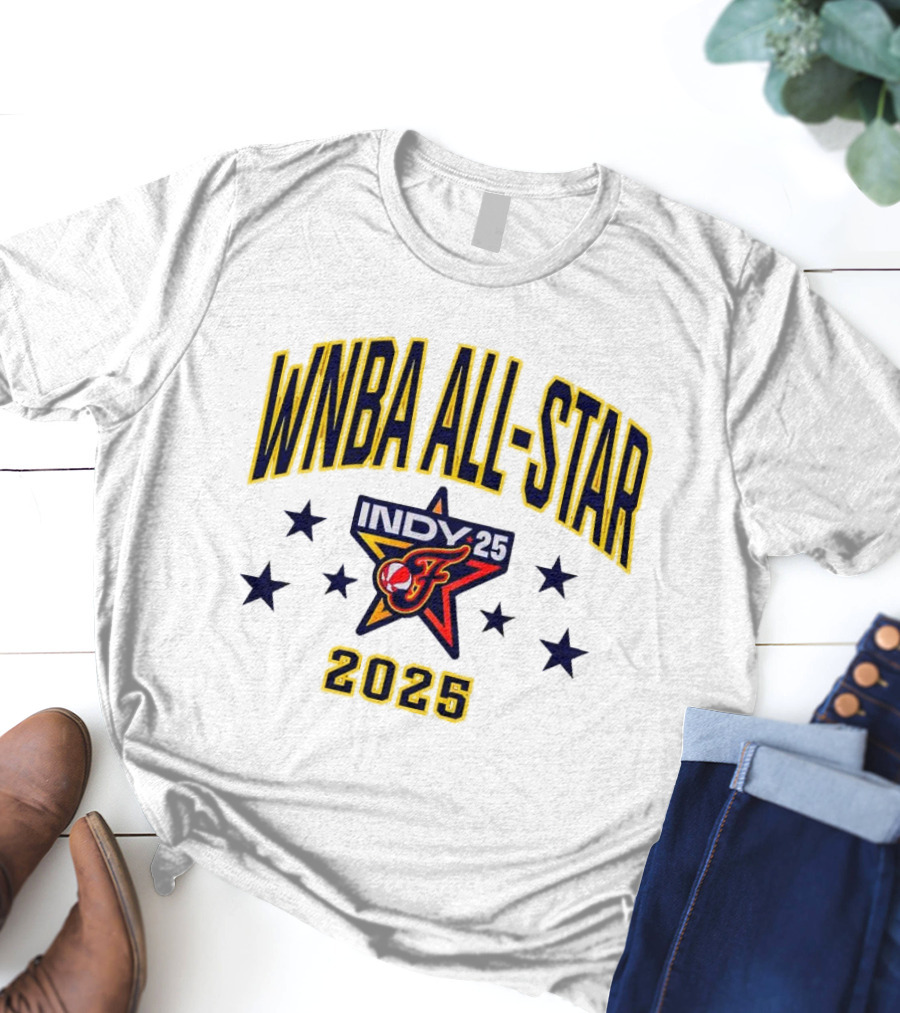 WNBA All-Star Indy 2025 Star Logo 2026 T-Shirt