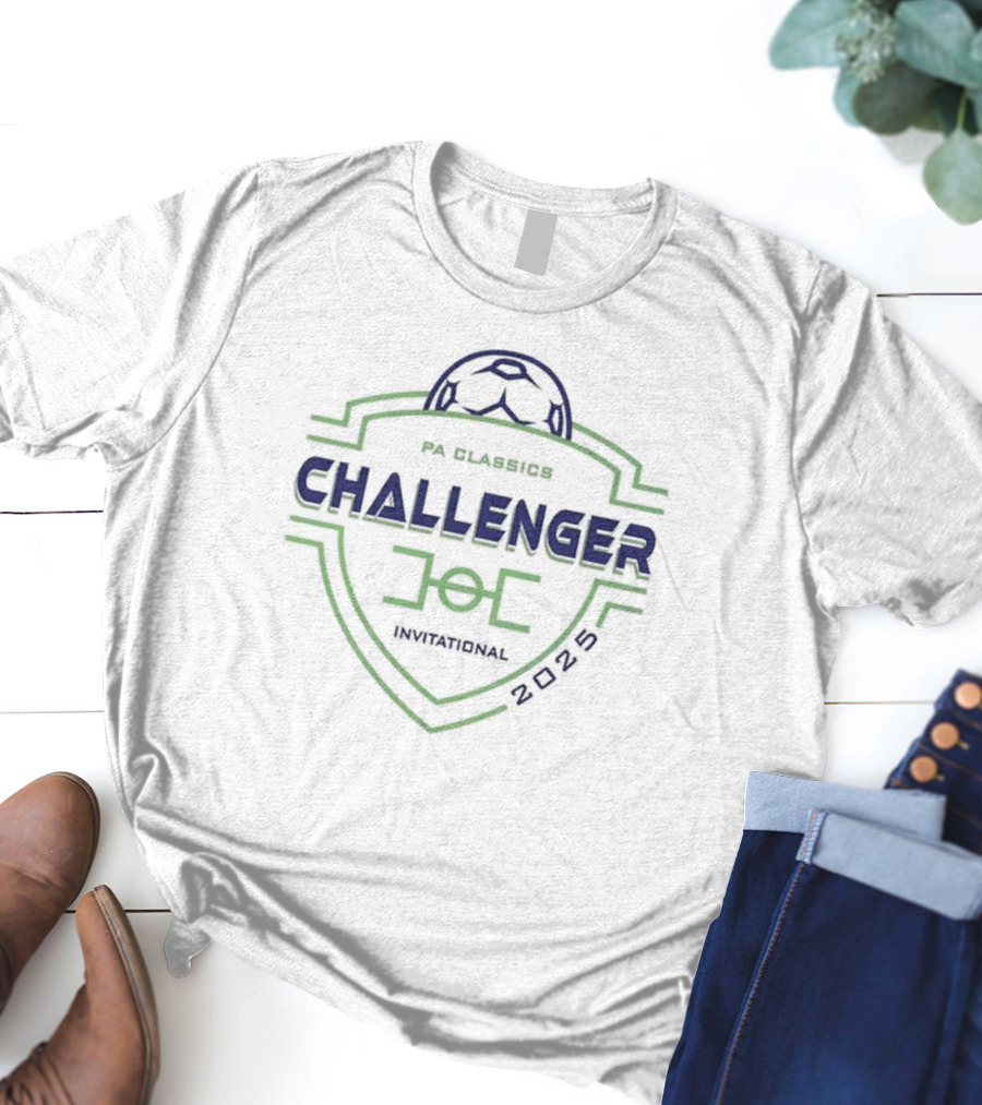 PA Classics Challenger Invitational 2025 Soccer Badge T-Shirt