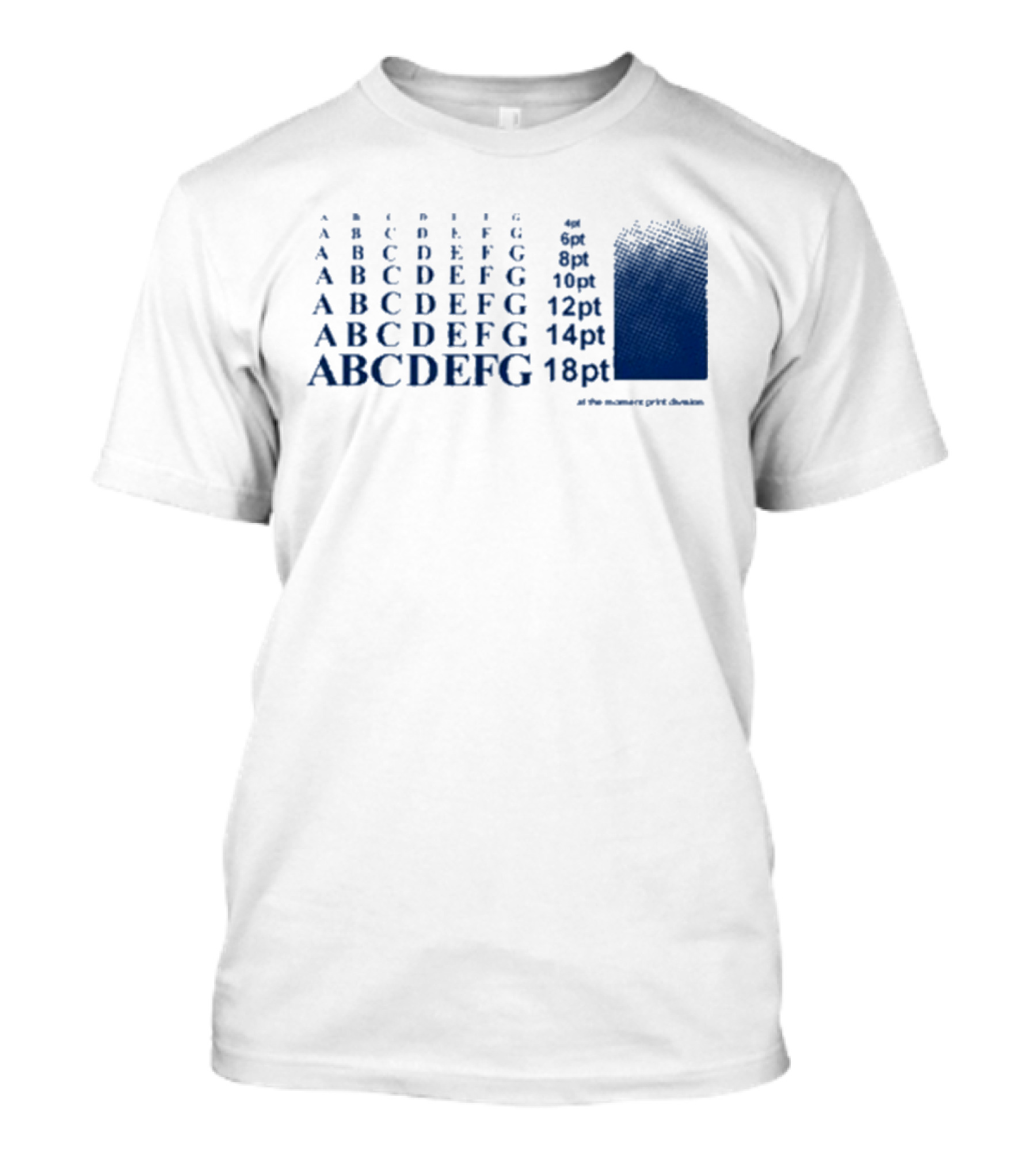 Abcdefg 6pt 8pt 10pt 12pt 14pt 18pt At The Moment PxFx Chameleon T-Shirt