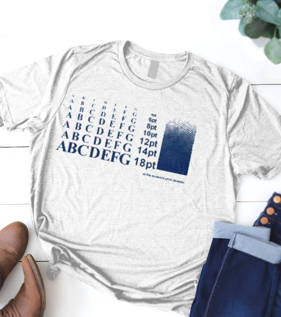 Abcdefg 6pt 8pt 10pt 12pt 14pt 18pt At The Moment PxFx Chameleon T-Shirt