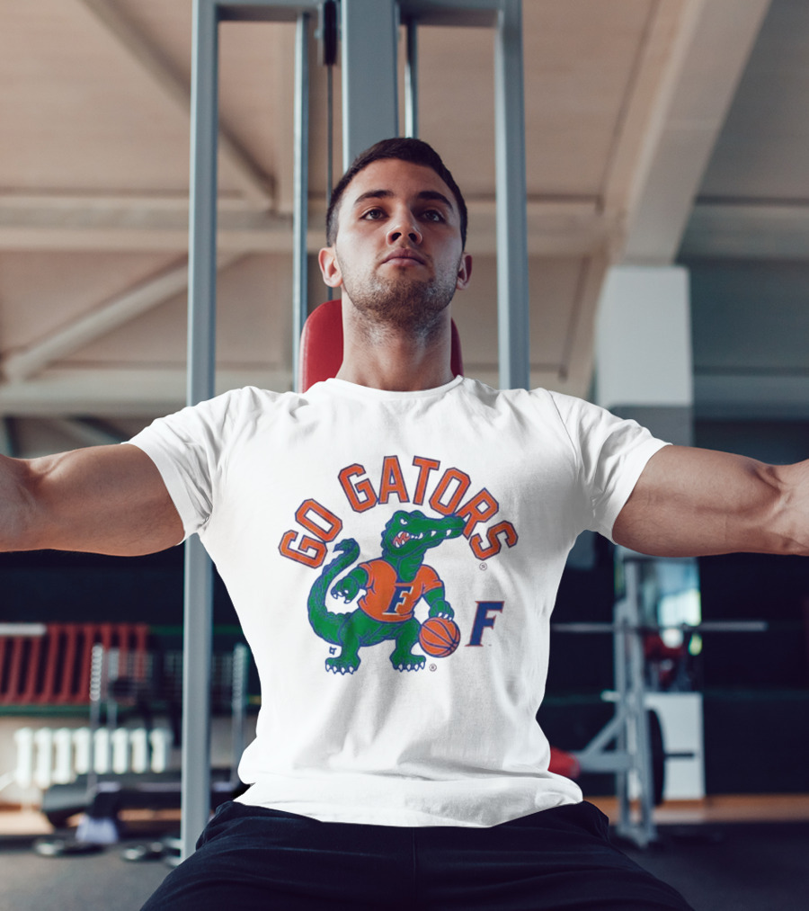 Go Gators Florida Mascot F Basketball T-Shirt