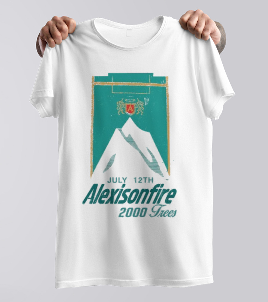 Allotment Trees X Alexisonfire July 12th 2005 Tour T-Shirt