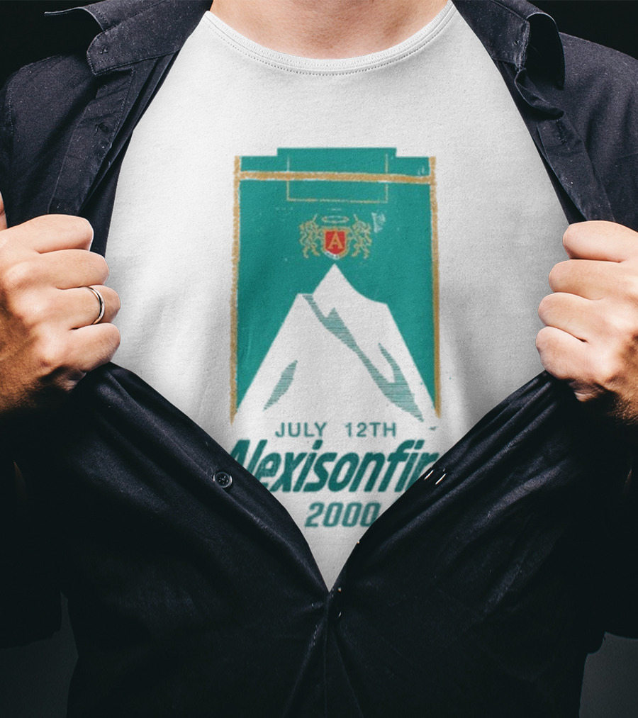 Allotment Trees X Alexisonfire July 12th 2005 Tour T-Shirt