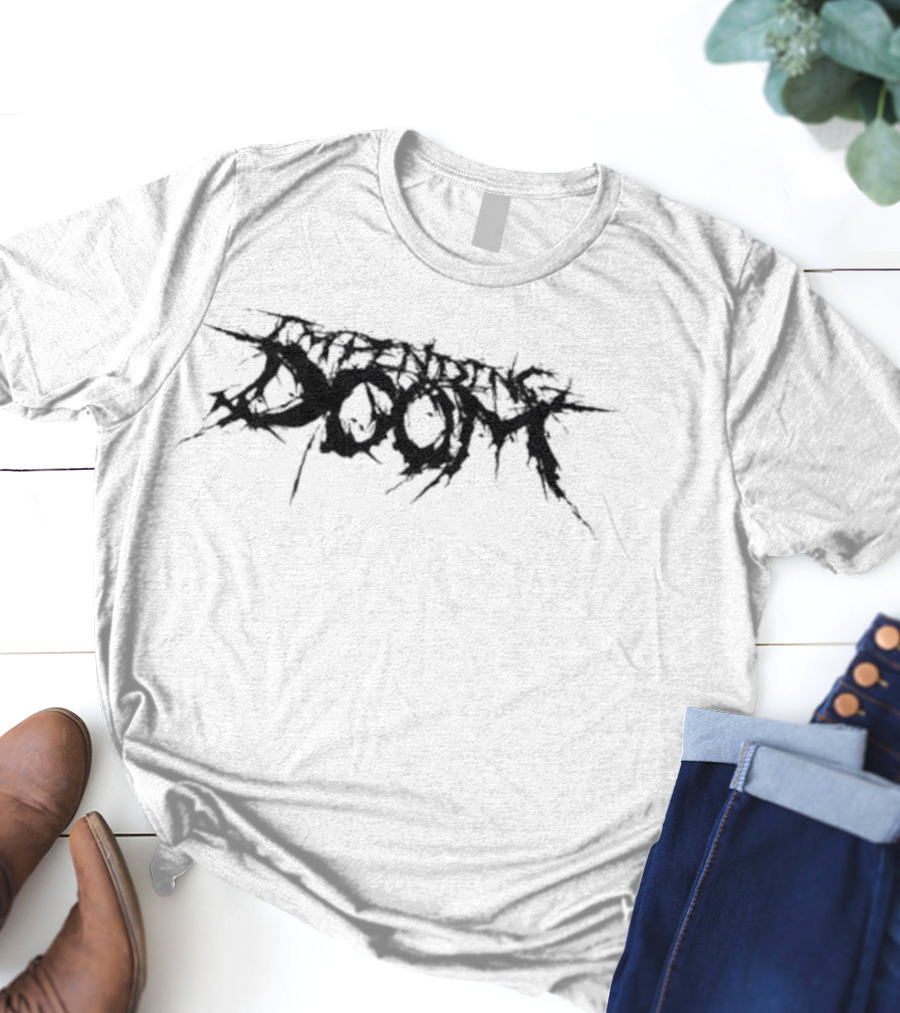 American Brutality 24 Splattered Grunge Text Design T-Shirt