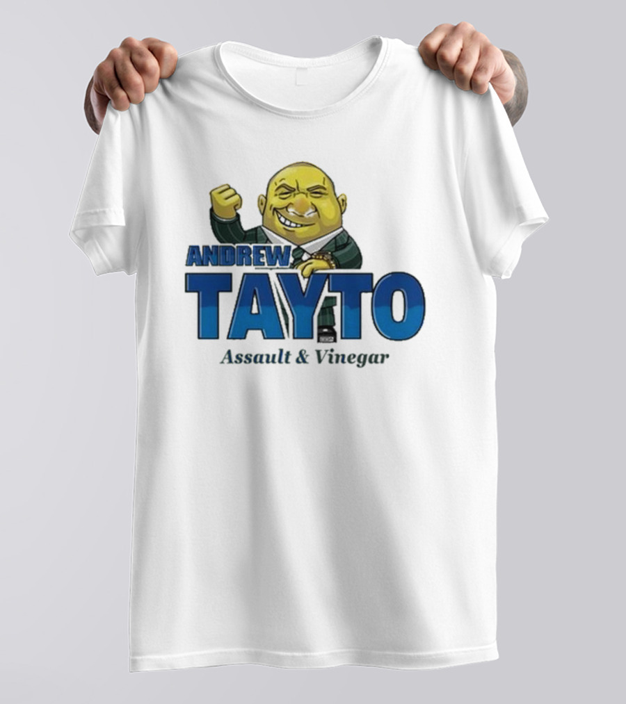 Andrew Tayto Assault & Vinegar Waterford Whispers Charity T-Shirt