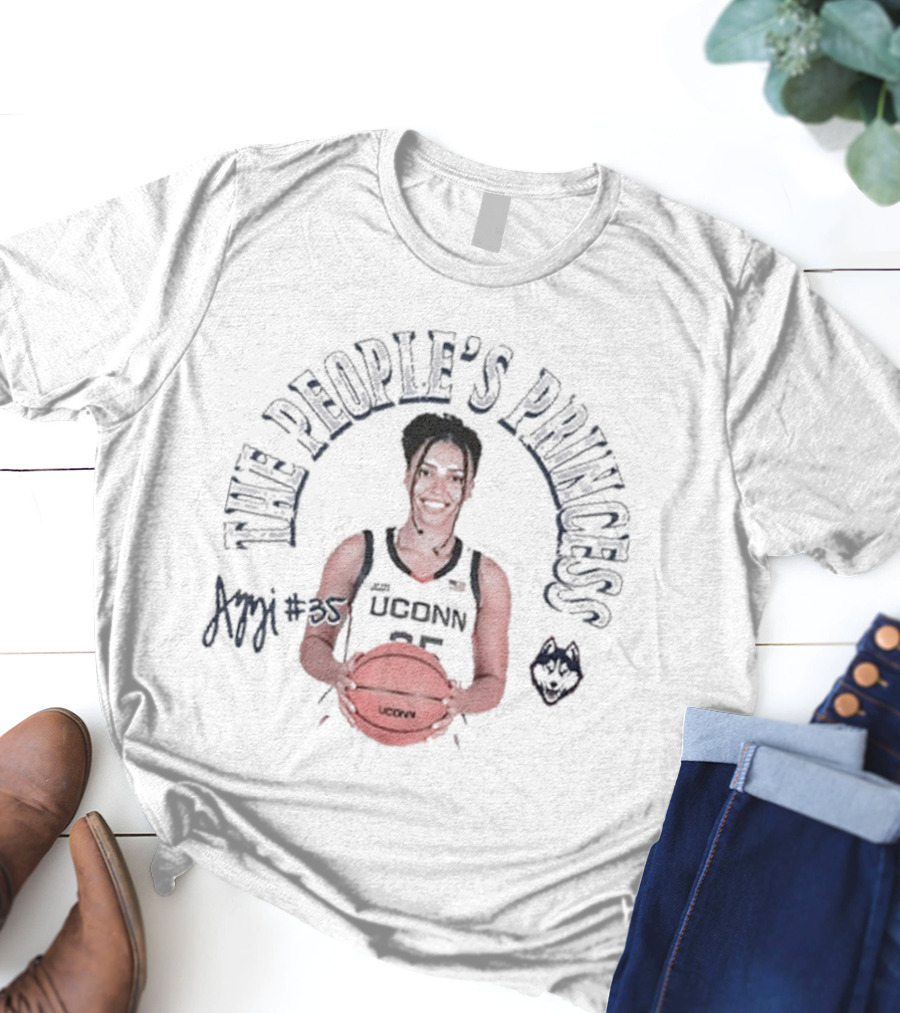 Azzi Fudd UConn Basketball The People's Princess Number 35 T-Shirt