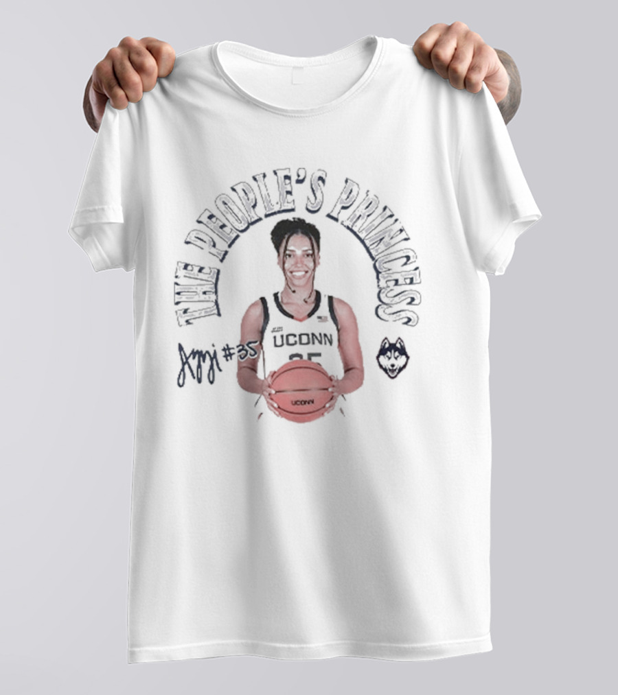 Azzi Fudd UConn Basketball The People's Princess Number 35 T-Shirt