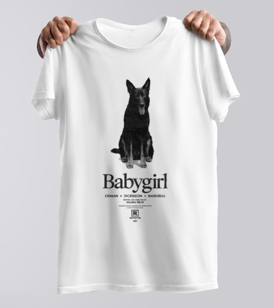 Babygirl Dog Kidman Dickinson Banderas Graphic Silhouette T-Shirt