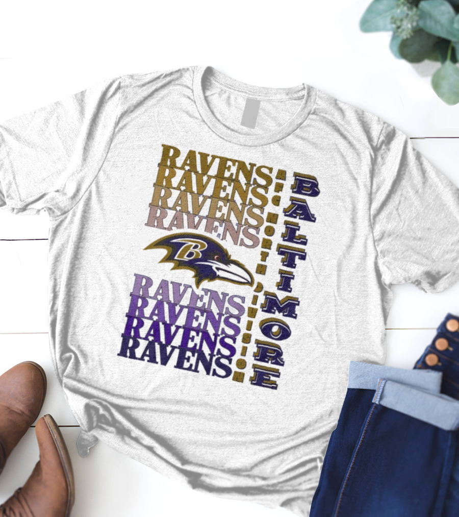 Baltimore Ravens AFC North Division Baltimore Ravens Ravens Ravens Ravens Ravens T-Shirt