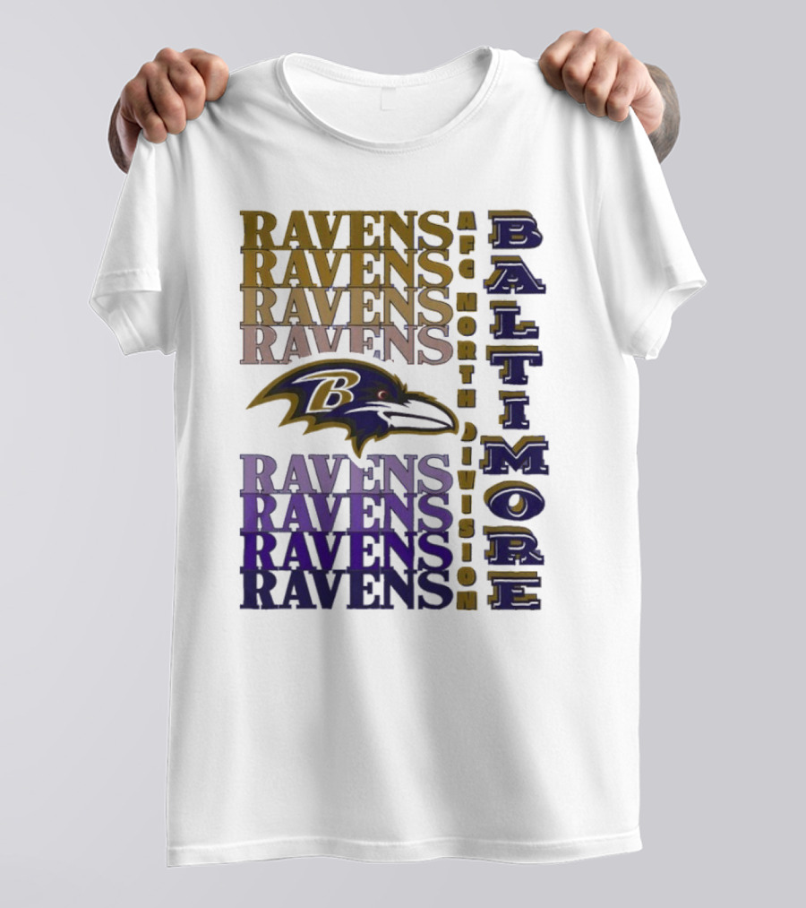 Baltimore Ravens AFC North Division Baltimore Ravens Ravens Ravens Ravens Ravens T-Shirt